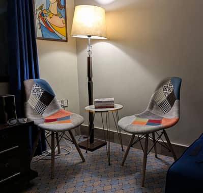 Modern patchwork chair (2)