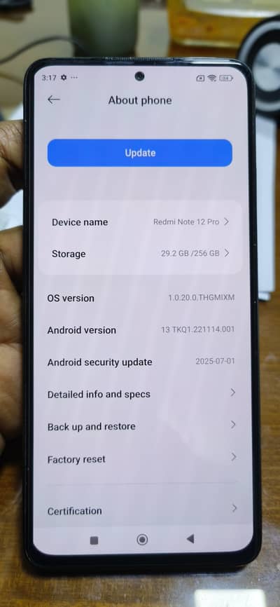 Xiaomi Redmi Note 12 Pro۔ PTA proved 10 by 10 condition