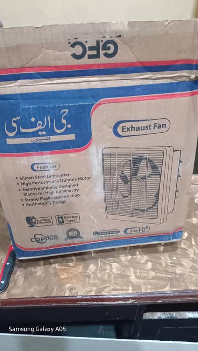 brand new exhaust fan only one time open box