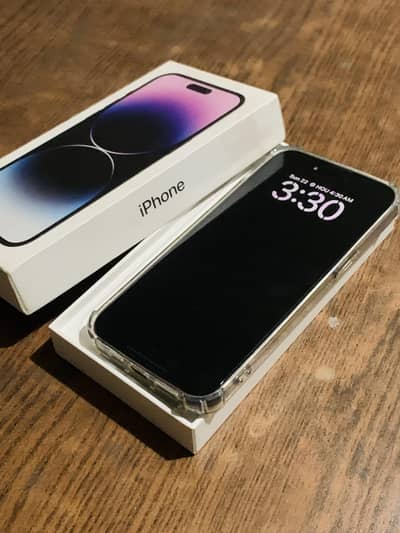 Apple iPhone 14 pro max PTA 256GB Back Cracked