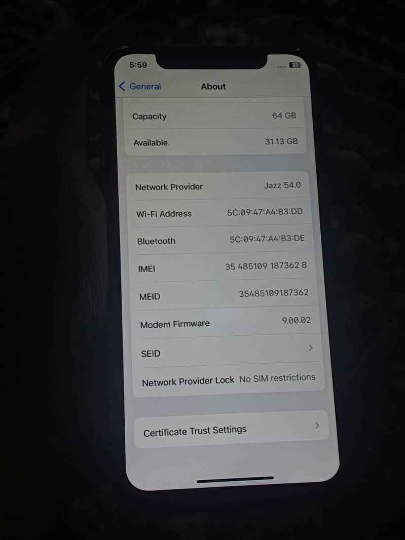 Iphone x sim working 8