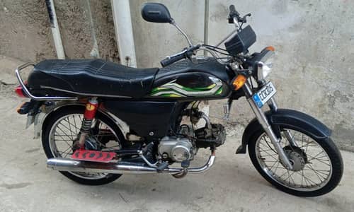 SUPER ASIA 70CC 2023 MODEL FULL GENUINE IN GOOD CONDITION