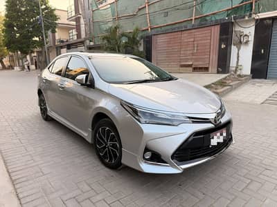 TOYOTA COROLLA GRANDE ALTIS BLACK INTERIOR