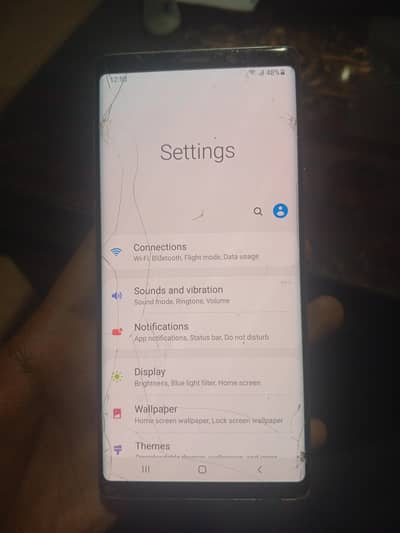 Samsung Galaxy Note 9 available for sale.