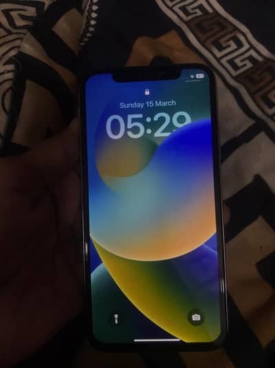 Iphone x non pta factory unlocked 256 gb all ok hy chalna me