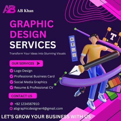 Professional Graphic Design Services -Logo, Business Cards & CV Design