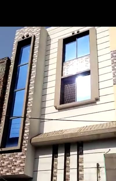 3 Marla Square House 4 Bed Attached Bath 30 Feet Wide Street For Sale