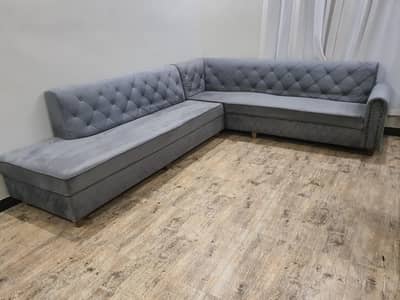 l shaped sof set. . excellent condition