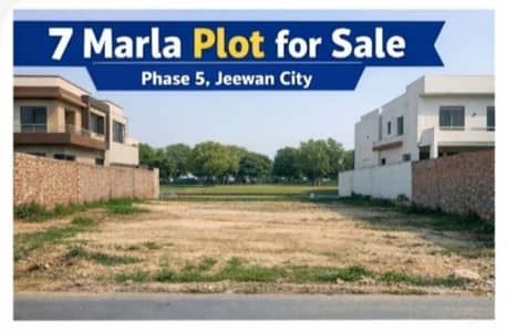 7 Marlas Residential Plot for Sale - Jeewan City Phase 5