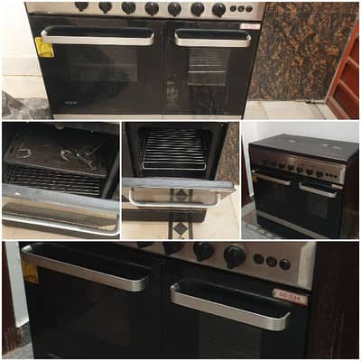 NasGas 5 Burner_Cooking Range (Double Oven) – Excellent Condition