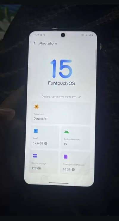 vivo y19s 6+6/128 ha exchange bi ho ja ga