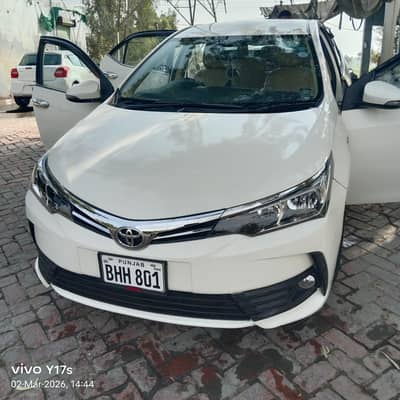 Toyota Corolla 2018 XLI Converted To GLI,Chat Pillar Digi Genuine