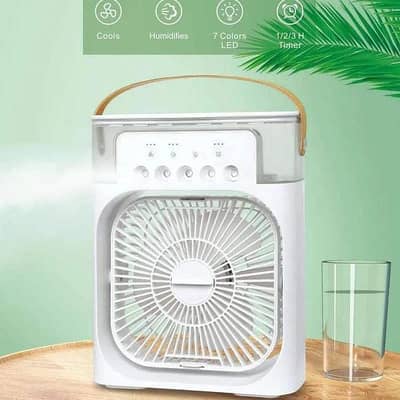 Portable 5 Mist Fan 3 Speed Fan Mini Air Cooling Fan O32148O966O