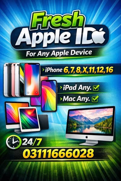 iPhone Apple ID Fresh