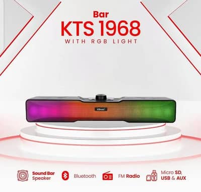 original kbroad 1968 Portable Bluetooth Bar Speaker for Home & Outdoor
