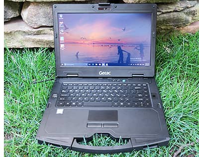 Getac S410 G3 Rugged Laptop i5(8th generation) 256gb M2,08gb ram