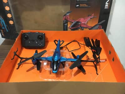 Drone remote control with rechargeable battery