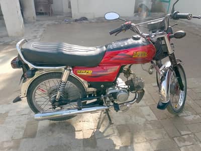 super power 70cc bik all ok argent sale