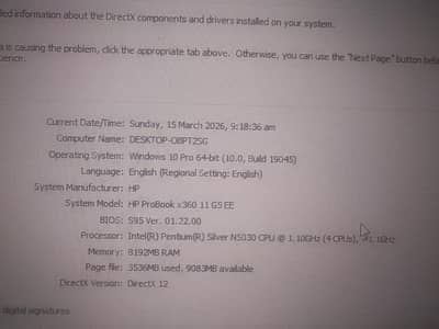 HP ProBook x360 11 G5 EE Touch Laptop for Sale