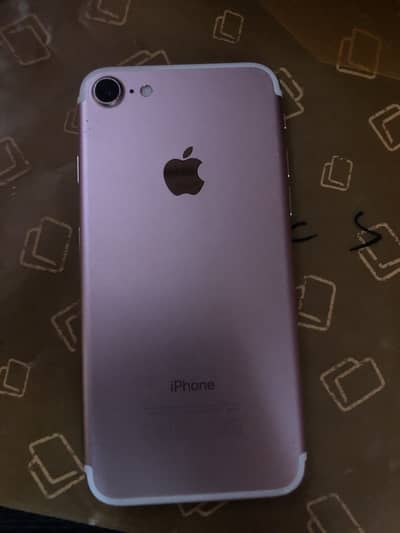 I phone 7 Golden Colour Non PTA 128GB Condition 10/9