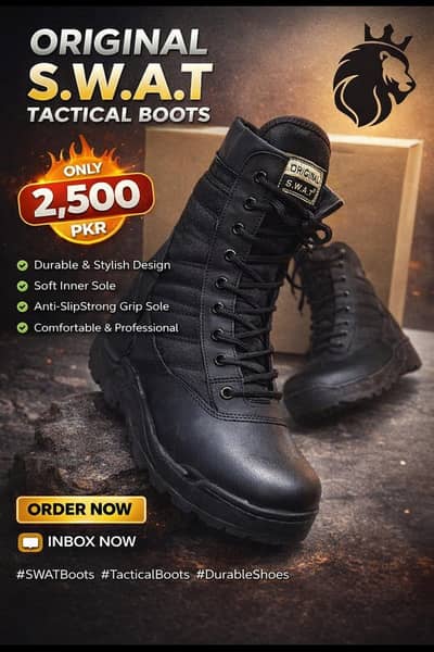  Original S. W. A. T Tactical Boots 