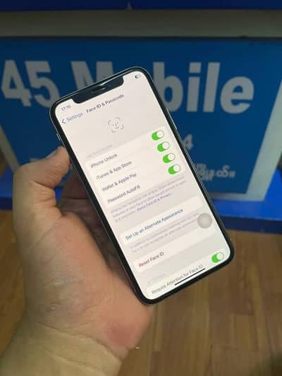 iPhone x 256 GB PTA approved my WhatsApp number03314372136