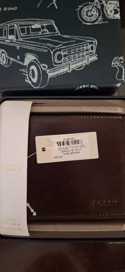 mens wallet  fossil original brand