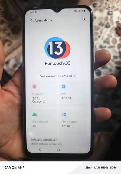 Vivo Y20s 4/128 only set