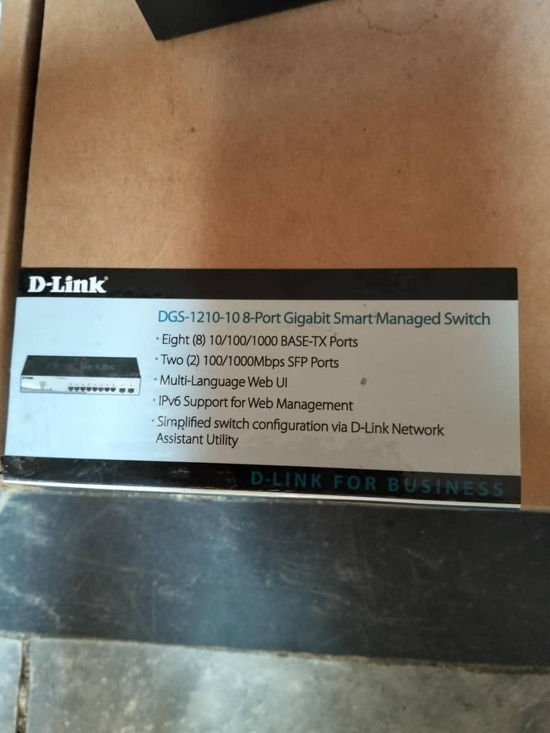 D link network switch 3