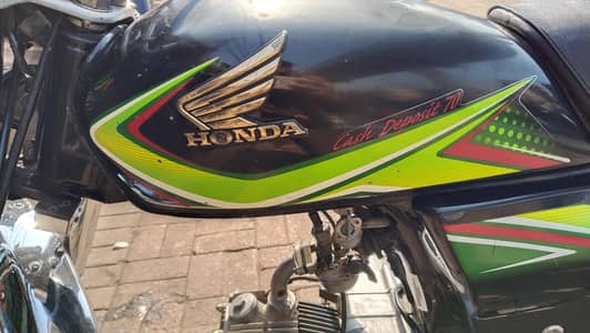 Honda cd 70 2019 modal total genuine