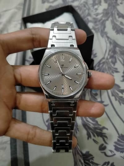 Universe Point,Stainless Steel Watch , Water Resistant, Metal Strap