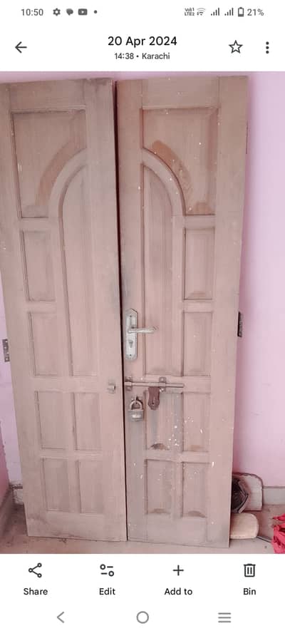 Double side door