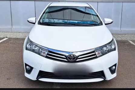 Toyota Corolla 2015 Gli converted from Xli (full original) inside