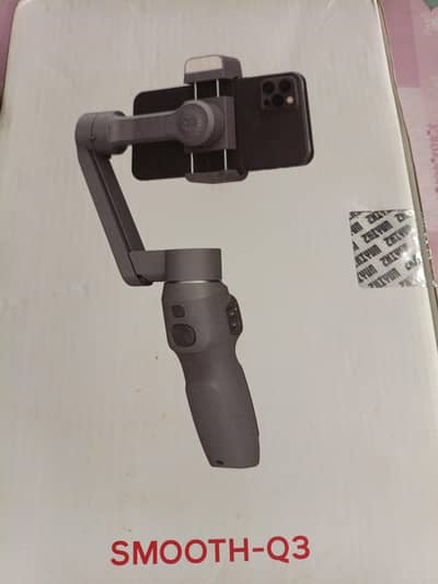 brand new zhiyun smooth- Q3 gimble stabilizer for smart phone with LED