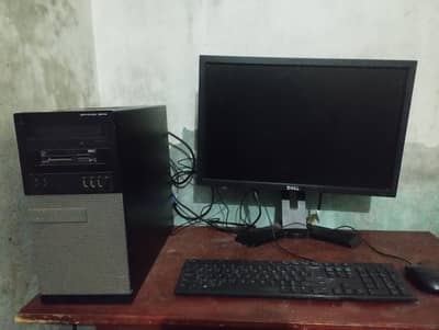 Dell computer LCD key Board Mouse