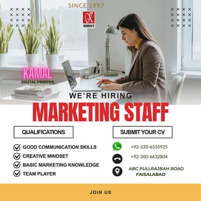 Marketing Staff