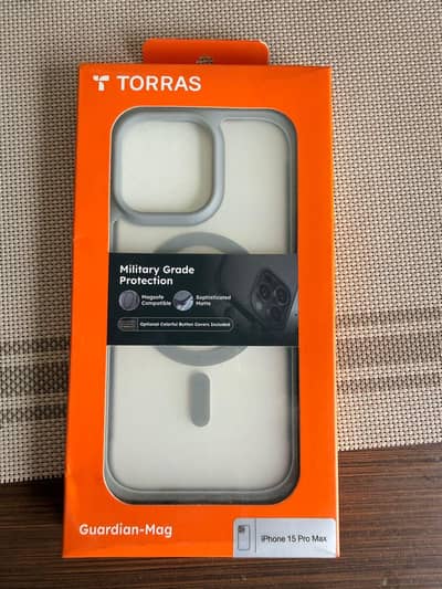 Torras 15 Pro Max Case Titanium Grey