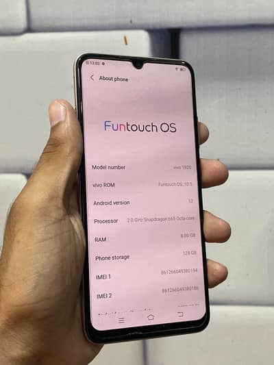 Vivo S1 Pro 8/128GB PTA Approved Full Box