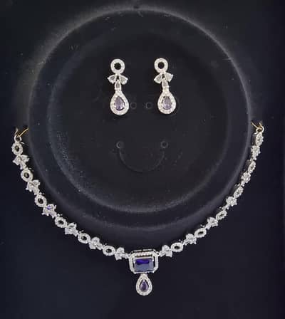 Royal Violet Necklace Set