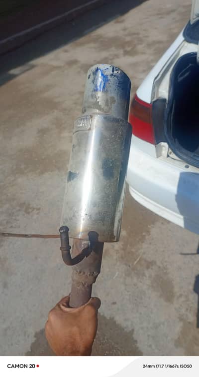 HKS exaust with fitting