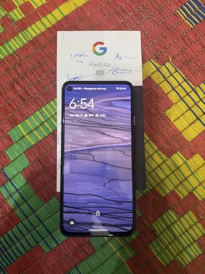 Google Pixel 4A Official PTA approved  . with Box and Charger