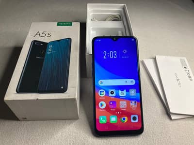 Oppo A5S 3/32 box charger family use