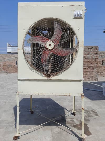 Water Air Cooler Fan with Stand – Working Fan, Motor Replaceable
