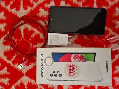 Samsung A52s 5G full box 8gb 128 gb read ad plz!!