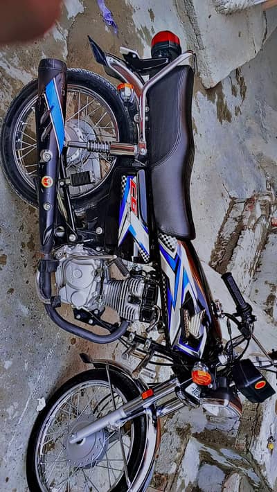 all bike is good condition and every spare part is very clean