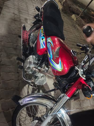 Honda CD 70 Lush Condition 2024 Model