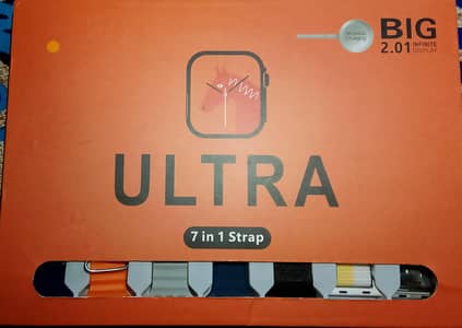 Watch Ultra With 7 Starps For Sale | 10/10  Condition