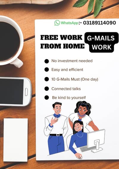 FREE Gmail work