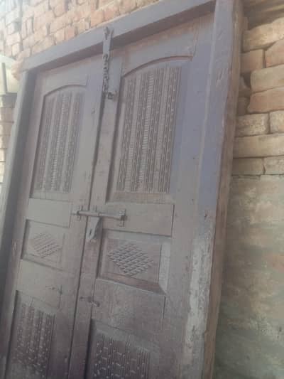 diyaar door 6 foot by 7 foot full wigted