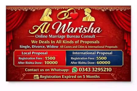 Al Warisha Online Marriage Bureau Consult